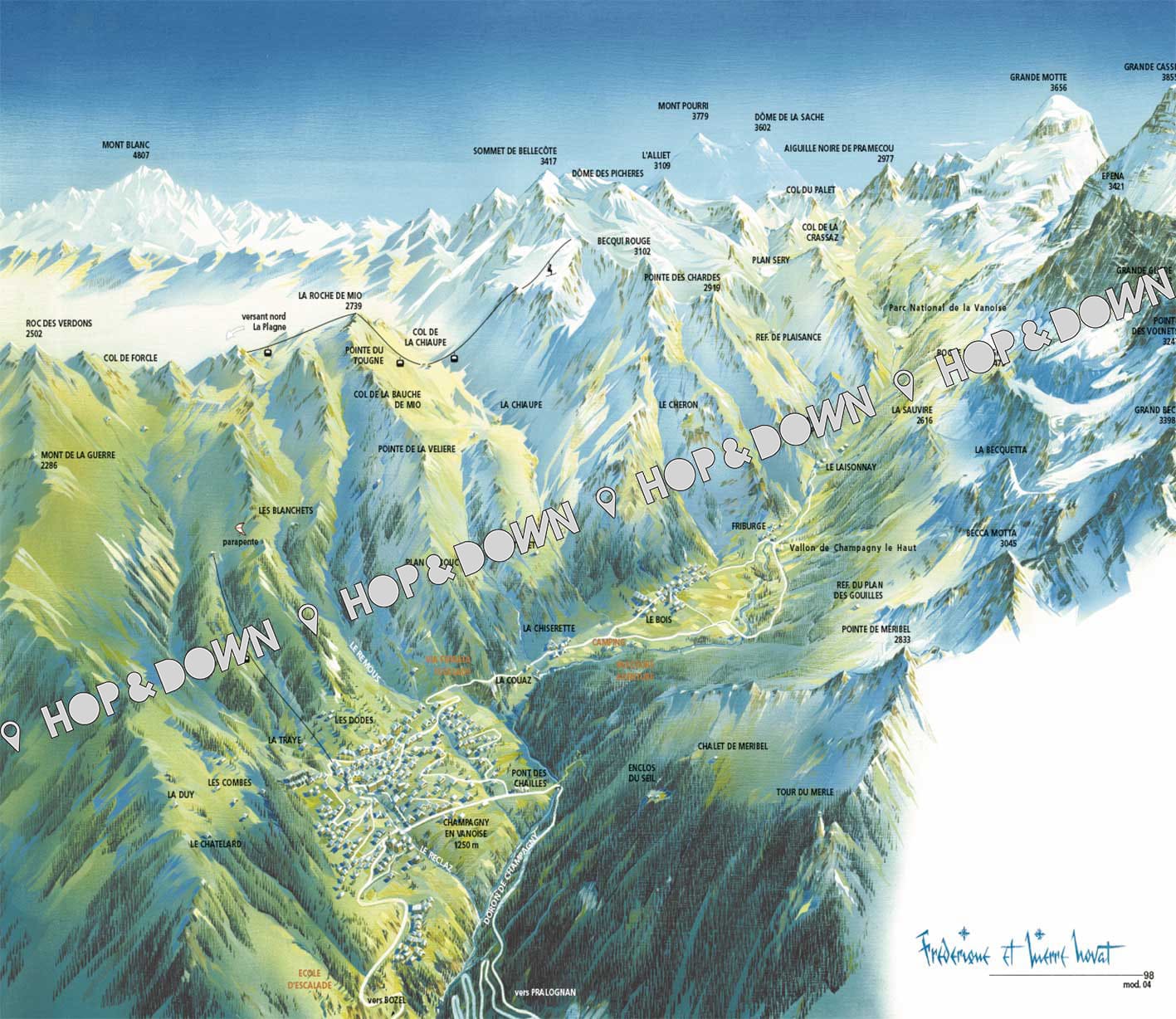 CHAMPAGNY EN VANOISE ÉTÉ