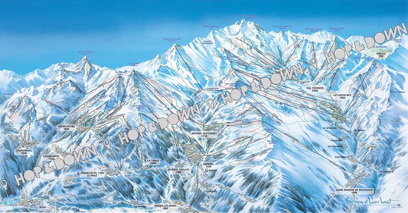 LES 3 VALLEES